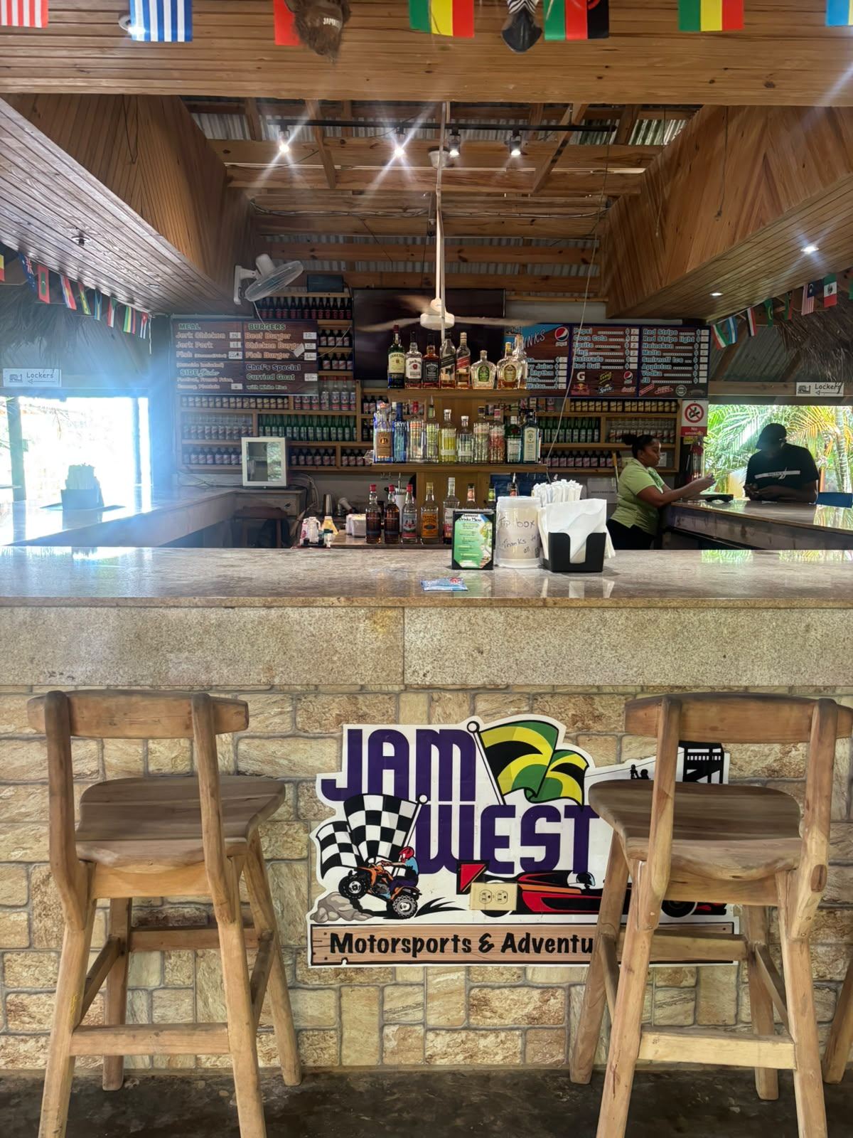 The bar at JamWest