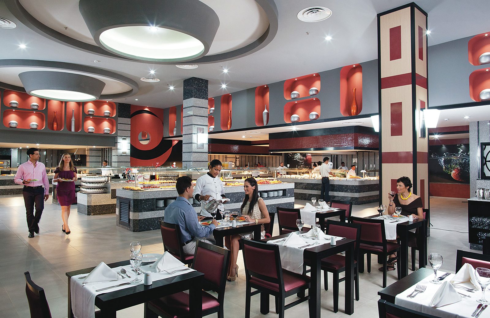 Balboa, the main buffet restaurant