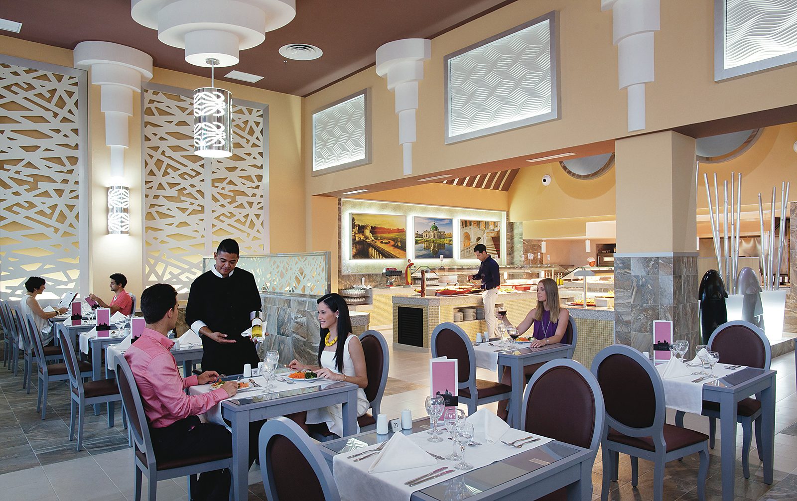 Il Palazzo, the Italian restaurant