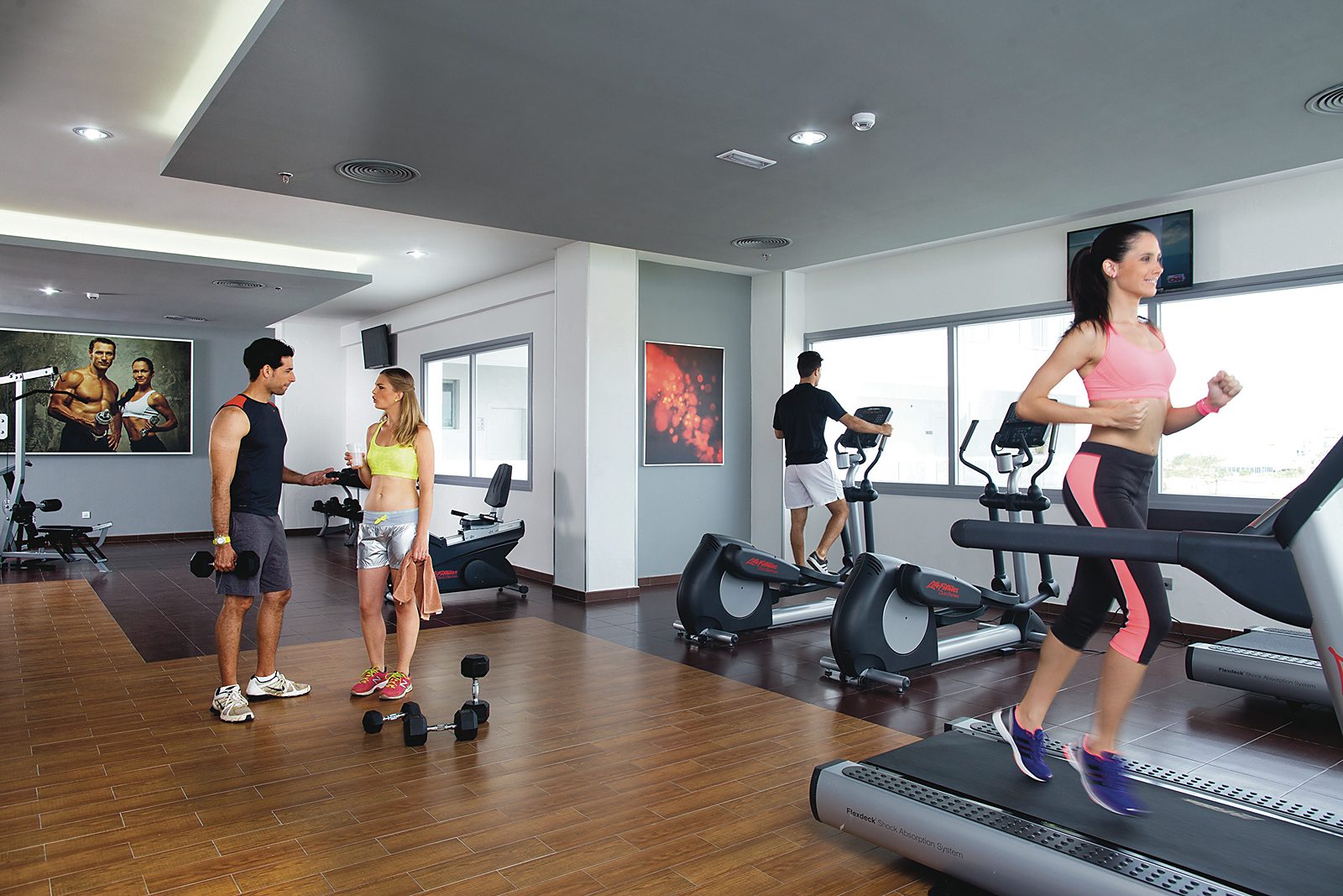 Gym, open 24 hours