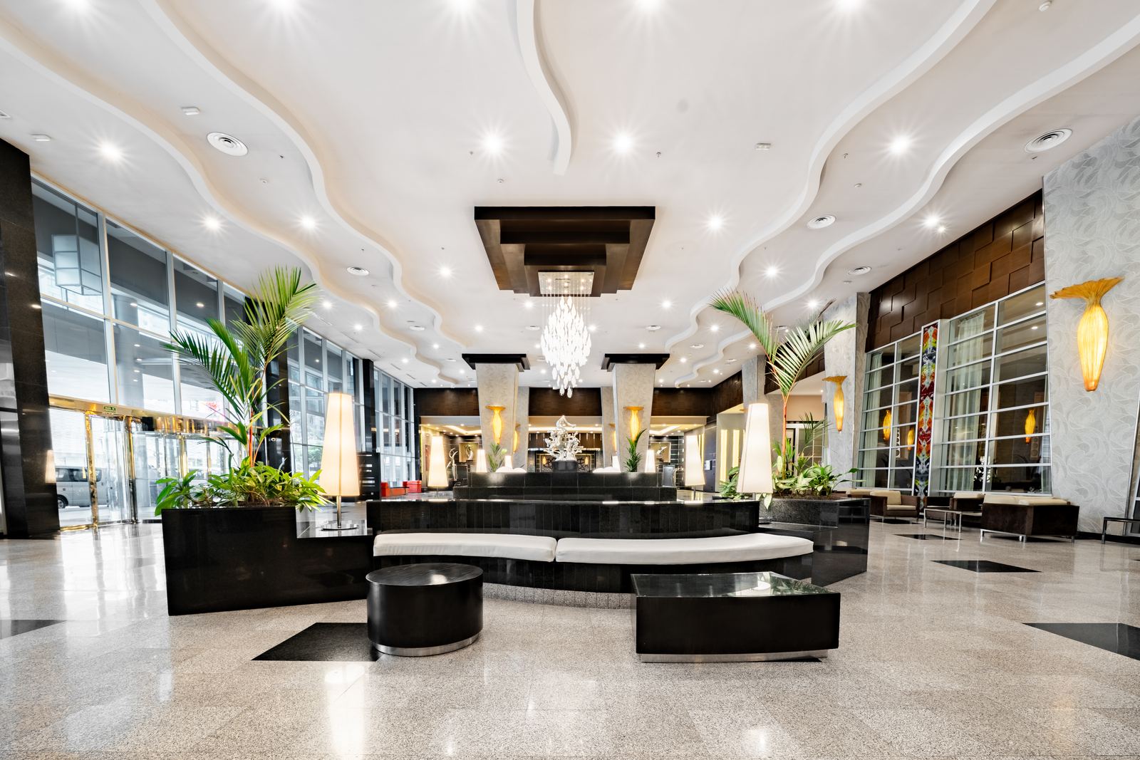 The lobby
