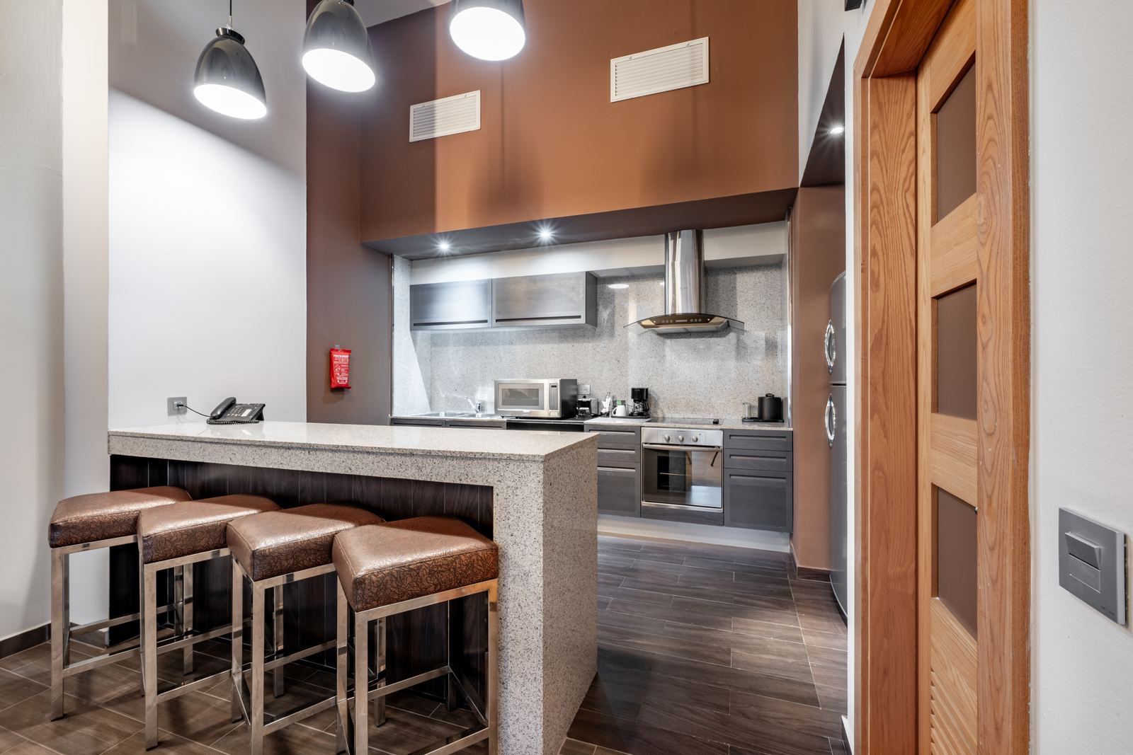 Penthouse kitchen