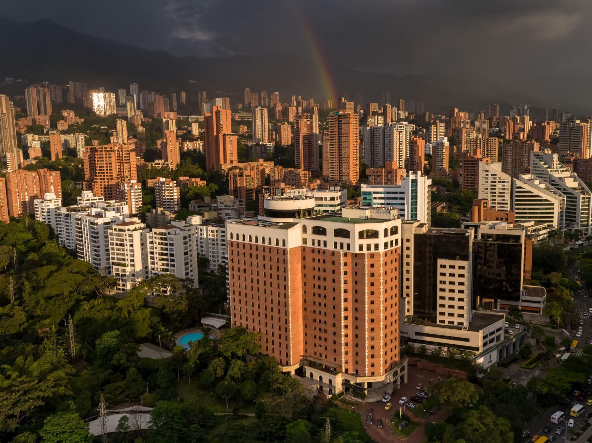 El Poblado, Medellín, after the rain